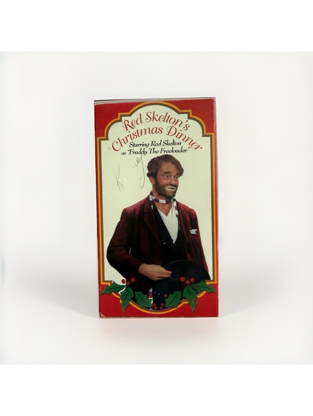 Red Skeleton’s Christmas Dinner 1981 VHS Freddy the Freeloader Vincent Price